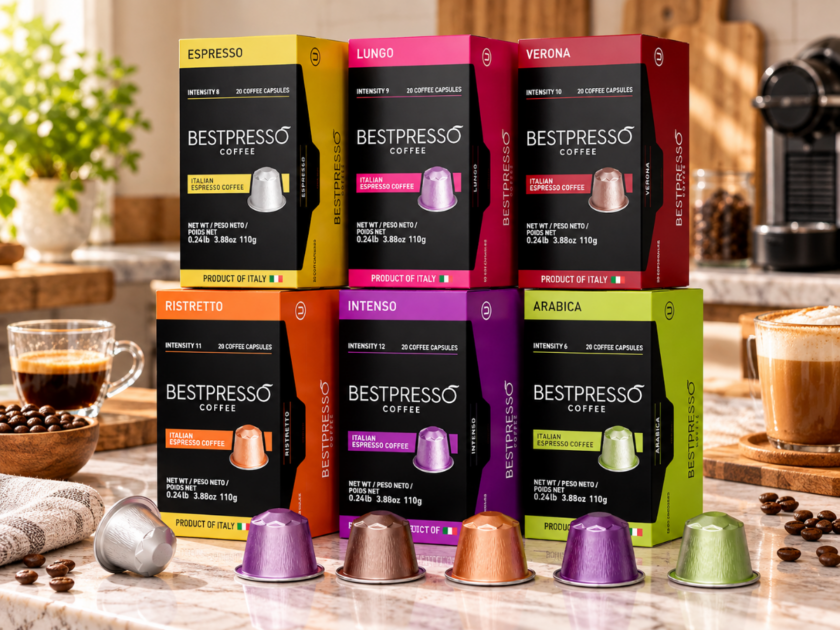 Bestpresso for Nespresso Original Coffee Pods 120-Ct Only $21.xx on Amazon (Reg $39)