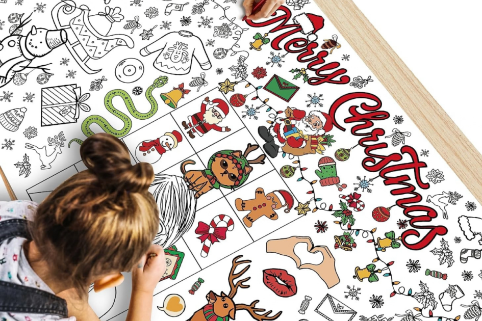 Coloring Tablecloths Just $2.xx on Amazon (Reg $6)