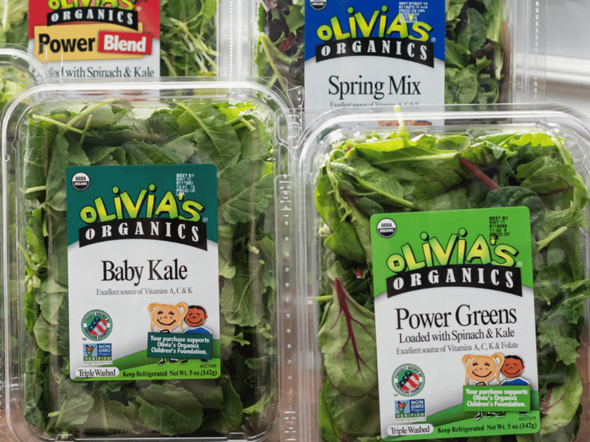 Free 5oz Olivia’s Organics Salad
