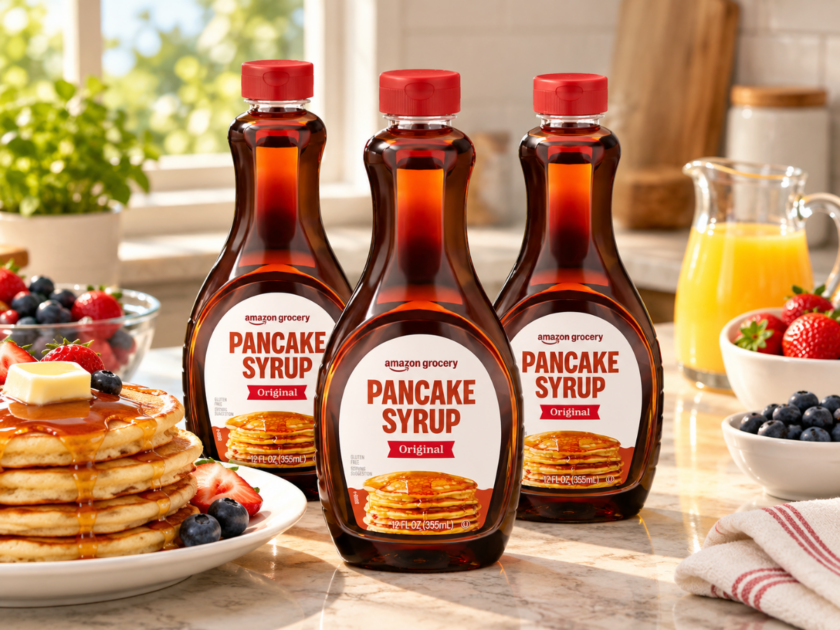 Amazon Grocery Original Pancake Syrup 3-Pack Only $3.xx on Amazon