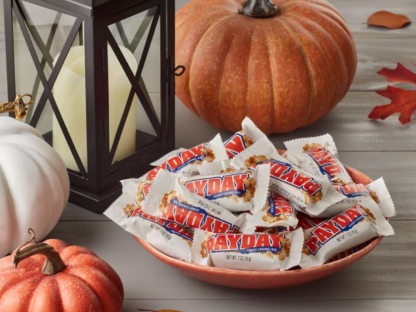PayDay Peanut Caramel Snack Size Halloween Candy Jumbo Bag Only $7.xx on Walmart