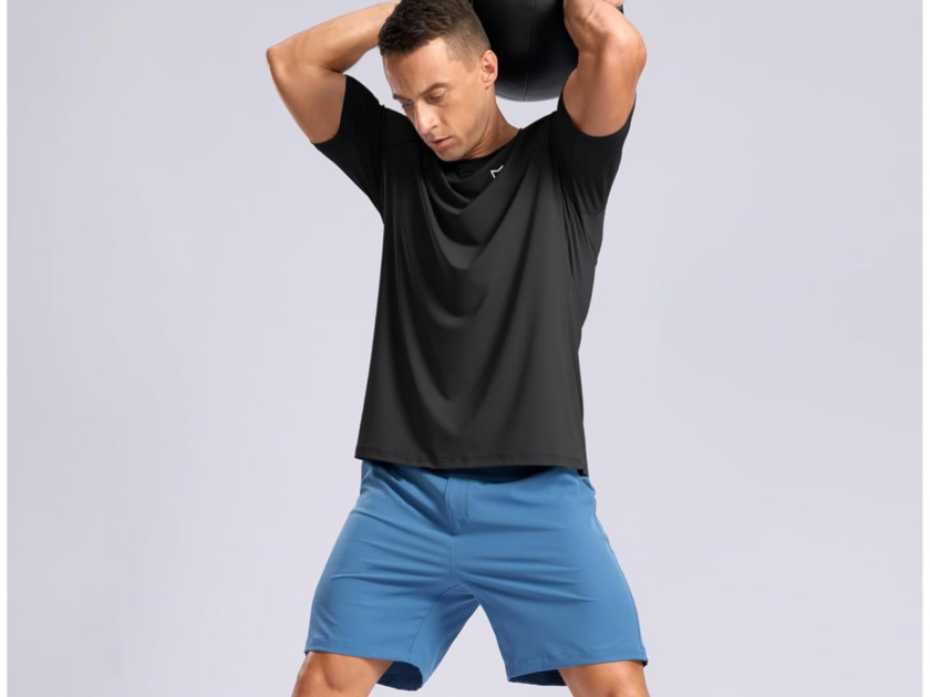 Men’s Moisture-Wicking UPF 50+ Athletic T-Shirt Only $9.xx on Amazon (Reg $20)