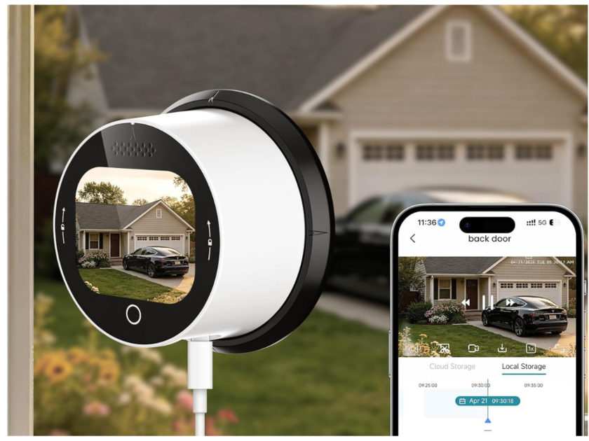 5MP Window Camera w/LCD Touchscreen Only $29.xx on Amazon (Reg $59)