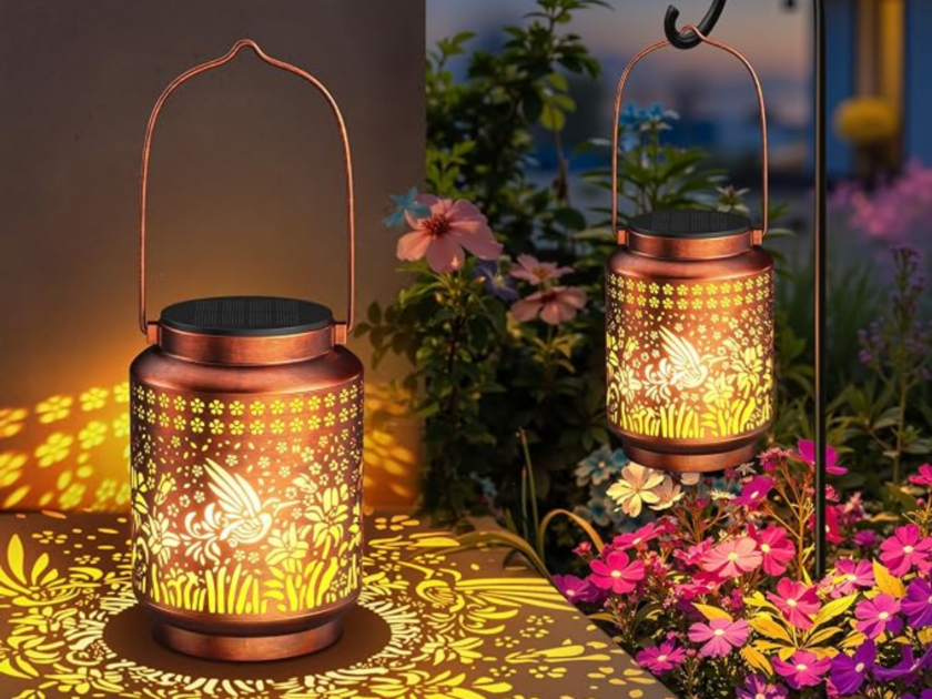 Waterproof Hanging Solar Lantern 2-Pack Only $12.xx on Amazon (Reg $26)