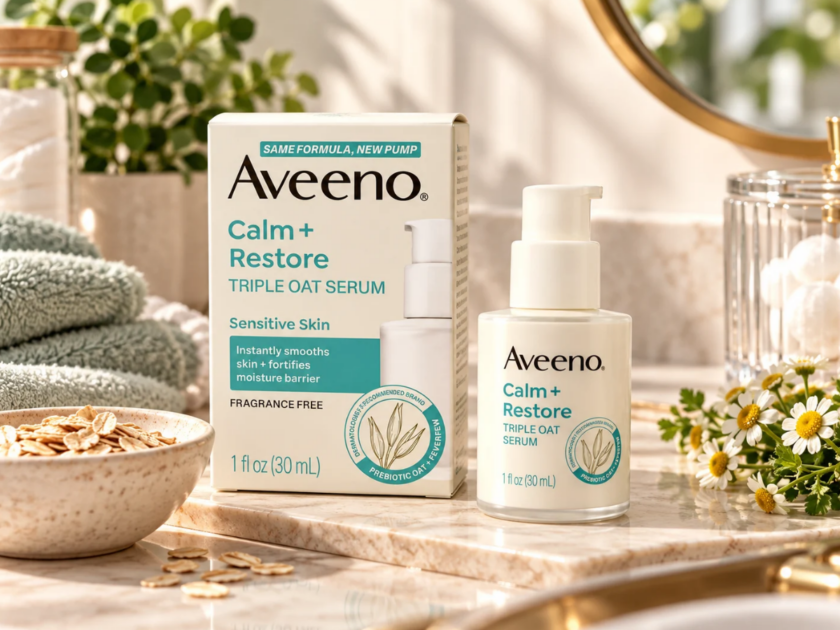 Aveeno Calm + Restore Triple Oat Face Serum Only $9.xx on Amazon (Reg $27)
