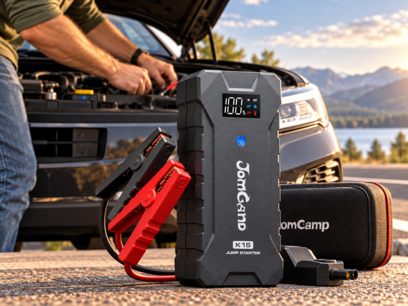 2500A 12V Car Battery Jump Starter Only $23.xx on Amazon (Reg. $50)