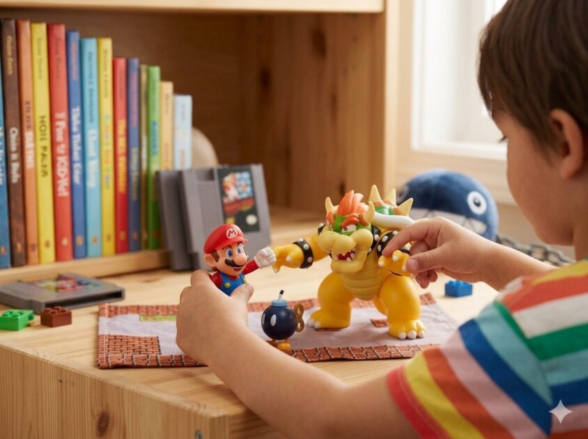 World of Nintendo Mario vs. Bowser Action Figure set with Bob-Omb Only  $27.xx on Amazon (Reg. $60)!