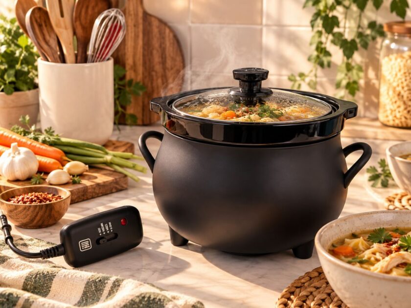 4 QT Black Cauldron Slow Cooker Only $34.xx at Walmart (Reg. $50)