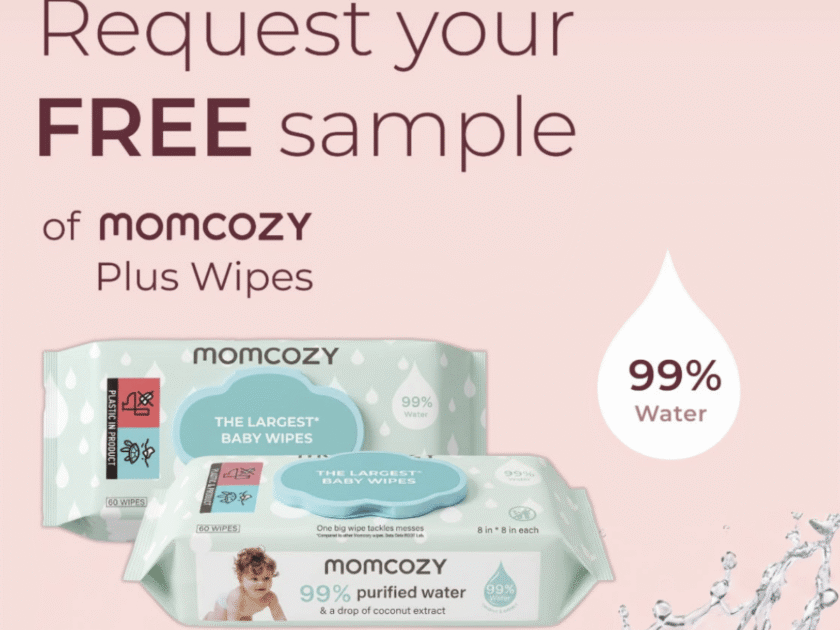 Possible Free Sample of momcozy Plus Wipes!