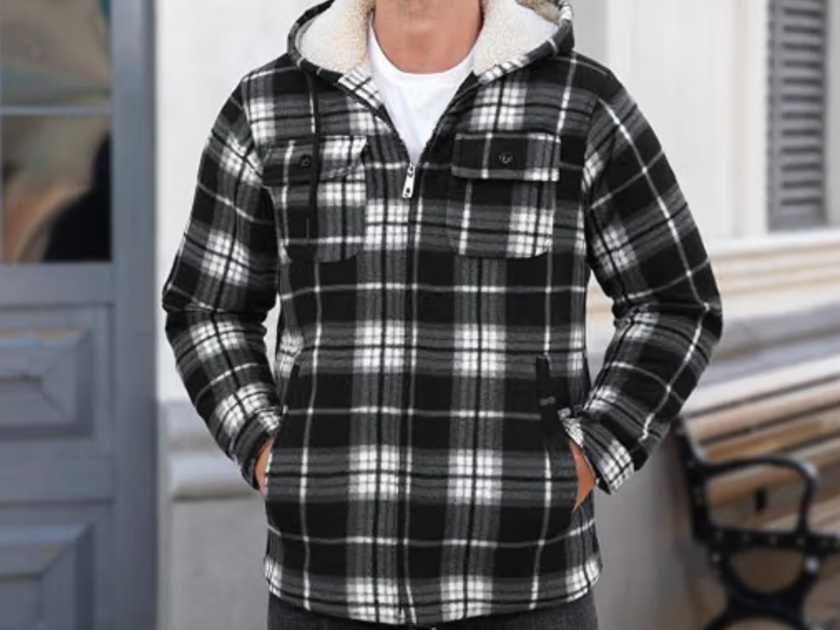 Men’s Plaid Fleece Hoodies Just $14.xx on Amazon (Reg $40)