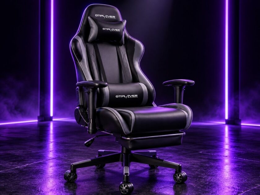 GTPLAYER Gaming Chair with Footrest Only $69.xx on Amazon (Reg. $140)