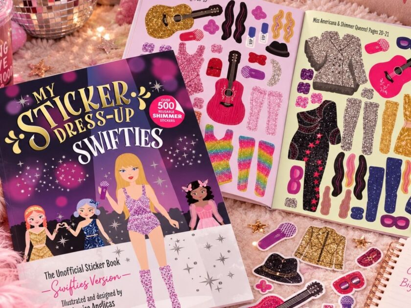 My Sticker Dress-Up Swifties Activity Book Only $5.xx on Amazon (Reg. $13) – 500+ Reusable Stickers Included!
