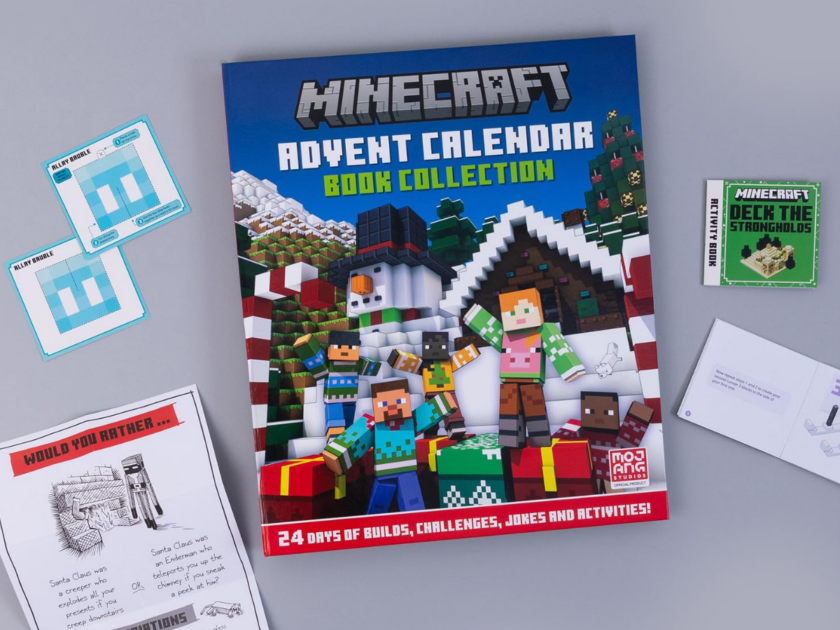Minecraft Advent Calendar Book Collection Only $12.xx on Amazon (Reg. $29)