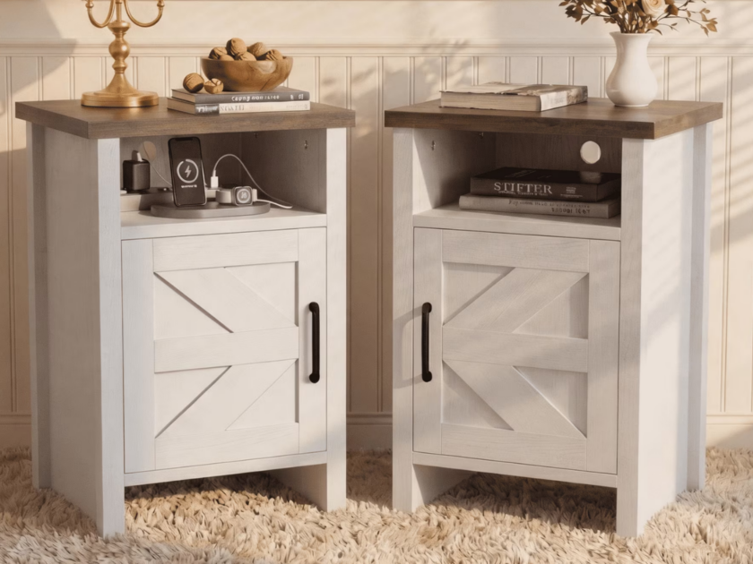 Vineego Nightstand Set of 2 Only $83.99 at Walmart (Reg. $140)