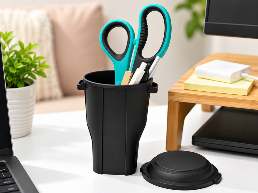 Project Source Mini Trash Can & Lid Only $2.98 at Lowe’s