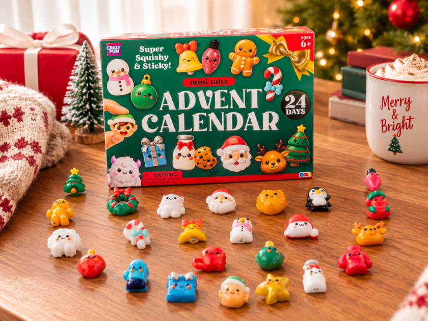 RMS Taba Advent Calendar w/ 24 Squishy Toy Surprises Just $19.xx at Walmart!