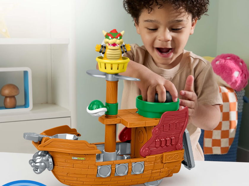 Fisher-Price Little People My Mario Bowser’s Airship Toy Only $16.xx on Amazon (Reg $27)