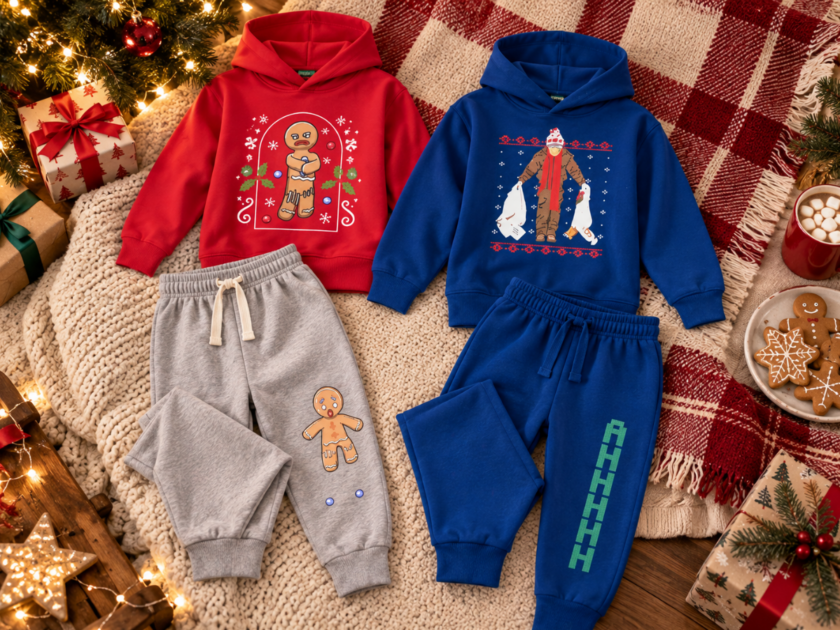 NEW! Holiday Jogger Sets Now Available at Walmart!