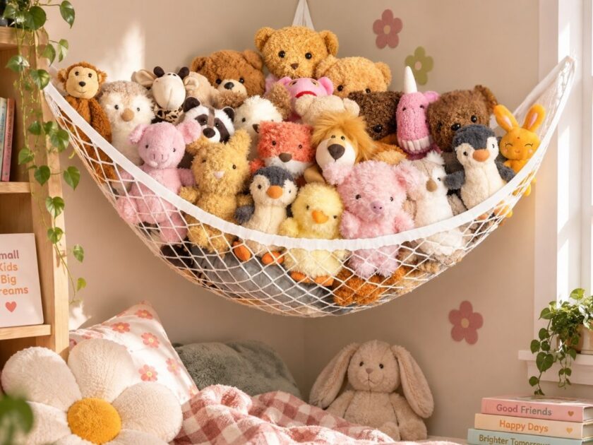 Large Stuffed Animal Storage Hammock Only $5.xx on Amazon (Reg. $10)