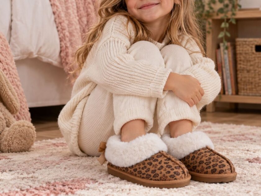 Wonder Nation Girls Faux Fur Slippers Only $14.xx at Walmart!