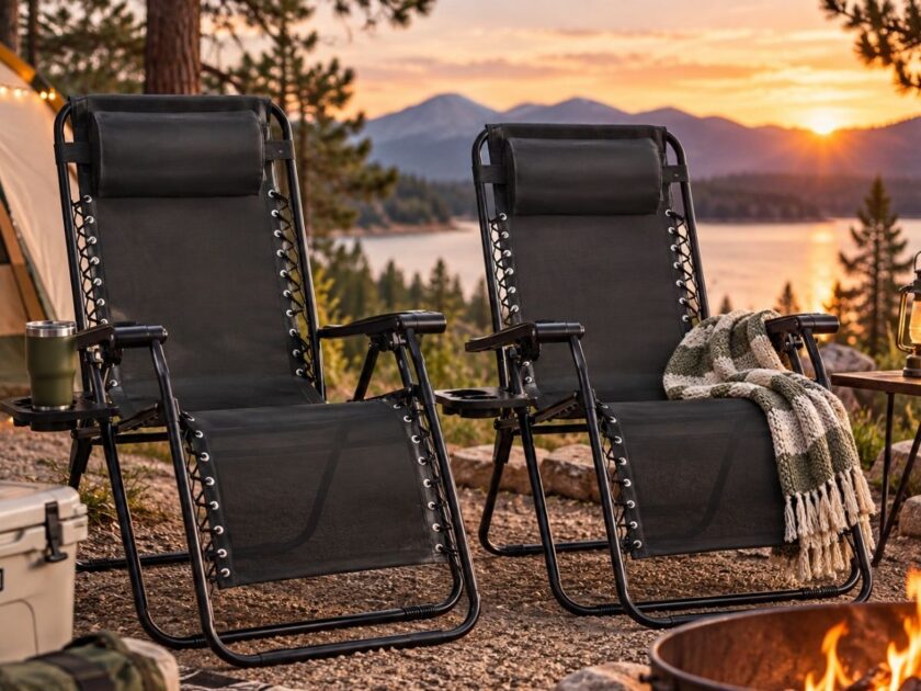 Zero Gravity Outdoor Lounge Chairs, 2 Pack Only $54.xx at Walmart (Reg. $98)