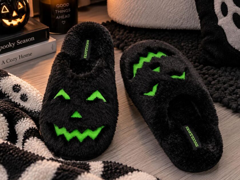 Halloween Fuzzy Slippers Only $15.xx on Amazon (Reg. $25)