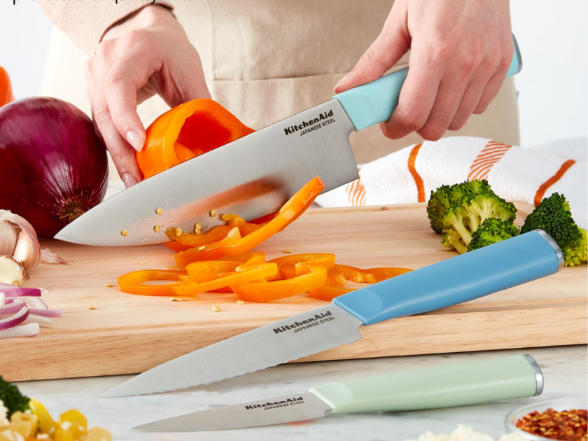 KitchenAid Classic 3-Piece Stainless Steel Chef Knife Set Only $15 at Walmart!