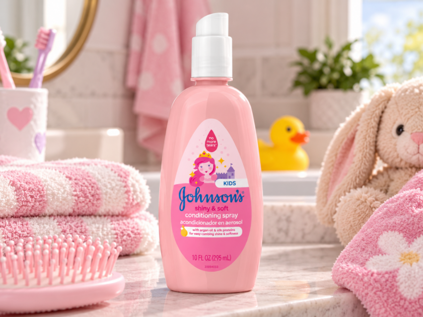 Johnson’s Kids Shiny & Soft Hair Conditioning Spray Only $4.xx on Amazon (Reg $8)