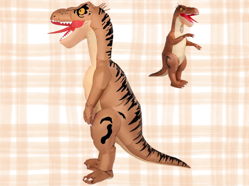 $17.xx Inflatable Dinosaur Costume on Amazon (Reg.$50)