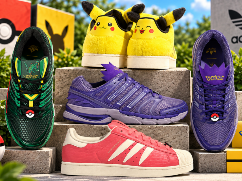 New Adidas Pokemon Sneakers Available Now