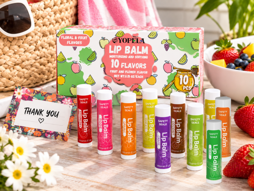 10-Pack Natural Lip Balm w/ Vitamin E & Coconut Oil Just $4.xx on Amazon!