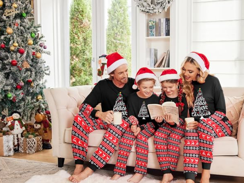 Ekouaer Family Christmas Pajamas Matching Sets Only $12.xx on Amazon (Reg $36)
