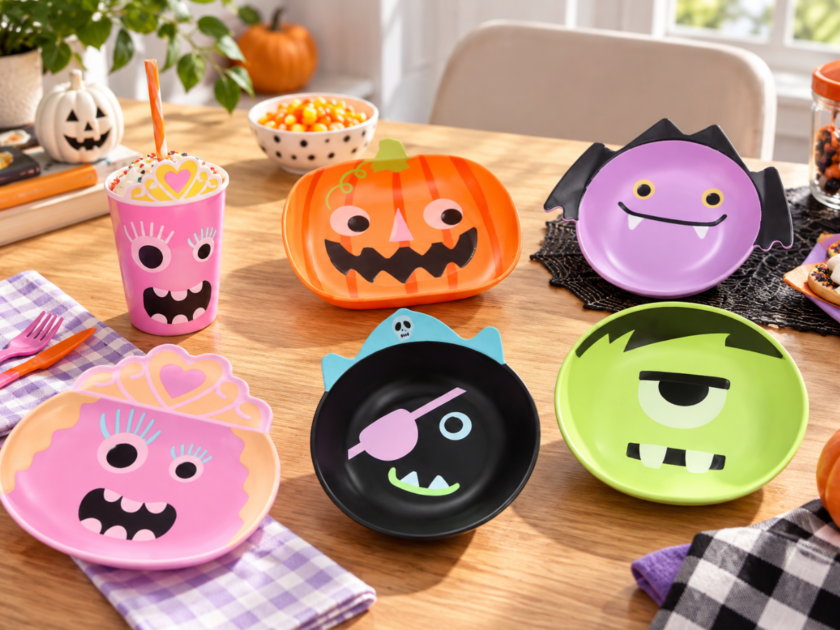 NEW! Adorable Kids Halloween Plates & Cups at Target Only $4!