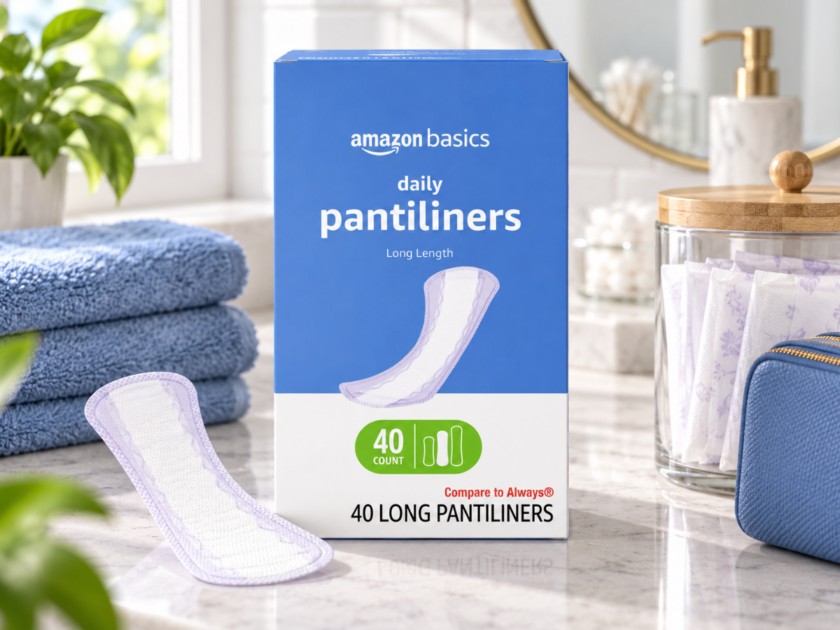 Amazon Basics Daily Pantiliners 40ct Only $1.xx on Amazon (Reg $3)