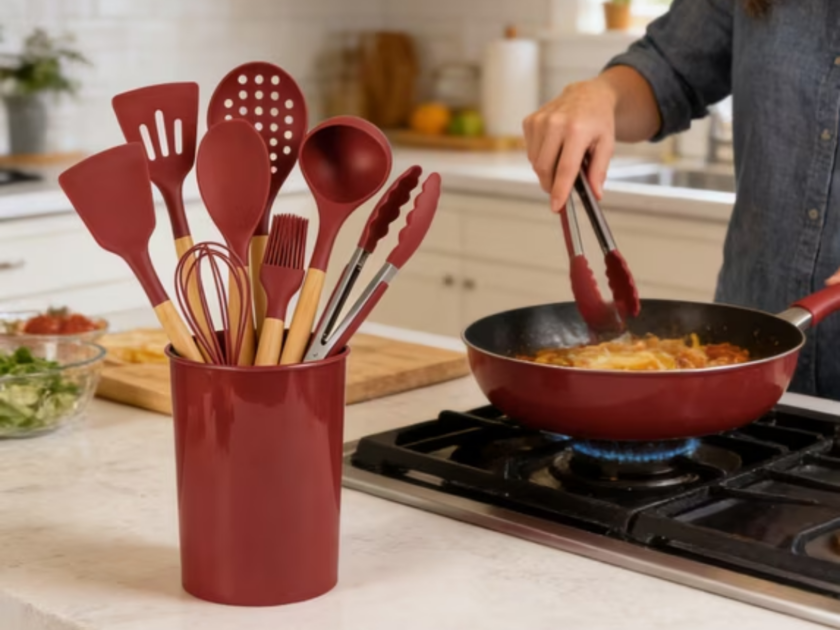 Mainstays Bamboo Cooking Utensil Sets ONLY $14.97 at Walmart!