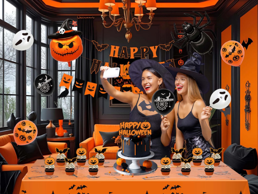 54-Piece Halloween Party Decor Kit Only $6.xx on Amazon (Reg $20)!