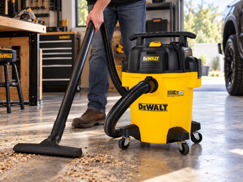 Dewalt Stealthsonic 6-Gallon Wet/Dry Shop Vacuum Only $69.98 at Lowe’s (Reg. $85)