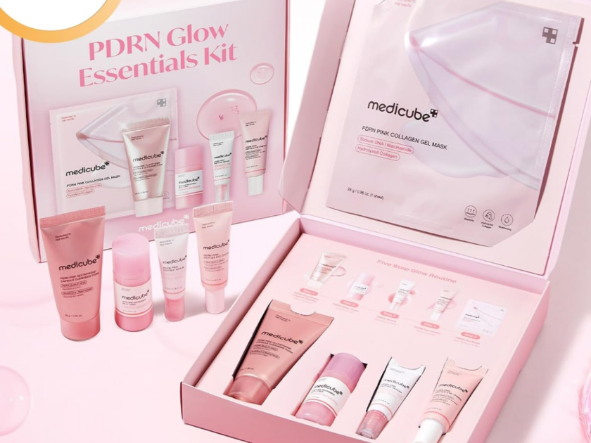 Medicube PDRN Glow Essentials Kit Mini Skincare Travel Set Only $15.xx on Amazon (Reg $22)