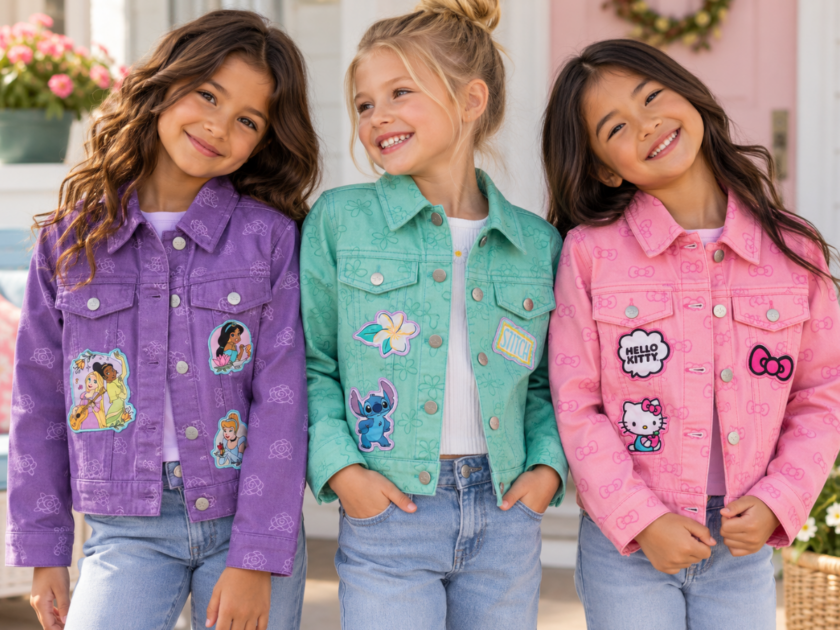 Adorable Girls Character Denim Jackets Only $11 at Sam’s Club!