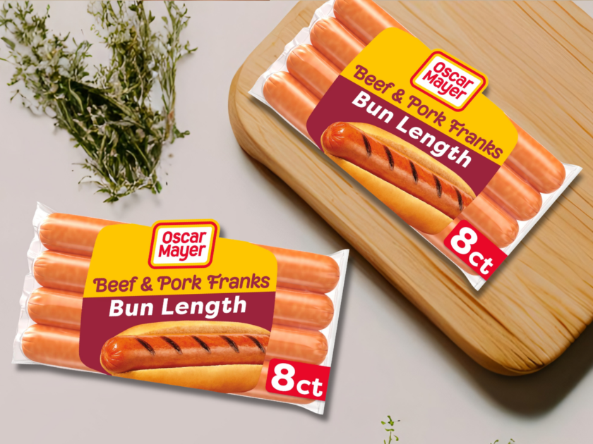 Oscar Mayer Bun-Length Hot Dogs 8-Count BOGO FREE After Walmart Cash