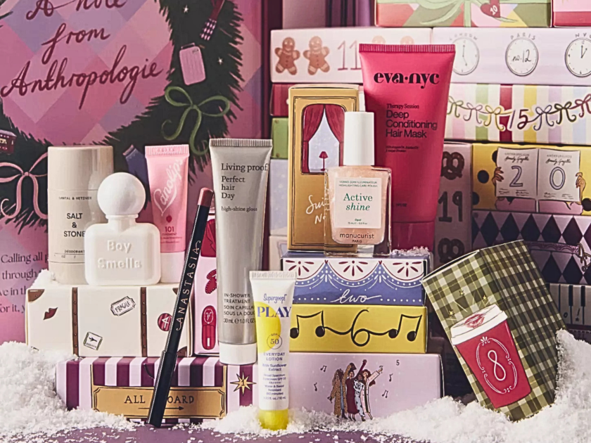 Anthropologie 24 Days of Beauty Advent Calendar As Low As $88 ($300 Value)!