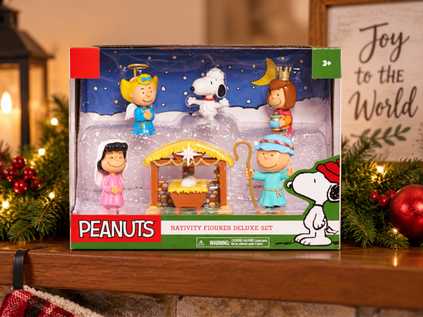 Peanuts Christmas Nativity Set Only $25 on Amazon!