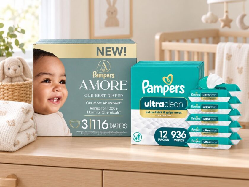 $116.xx Worth of Pampers Products Just $65.xx Shipped After Amazon Offers!