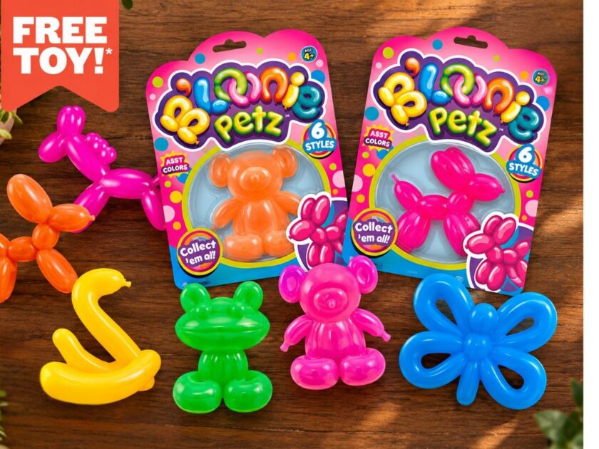 FREE B’loonie Petz Squish Toy with Kids Meal at Cracker Barrel!