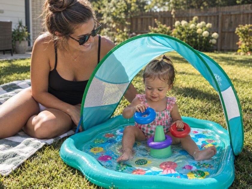 Baby Splash Mat with Canopy Only $4.xx on Amazon (Reg. $26)