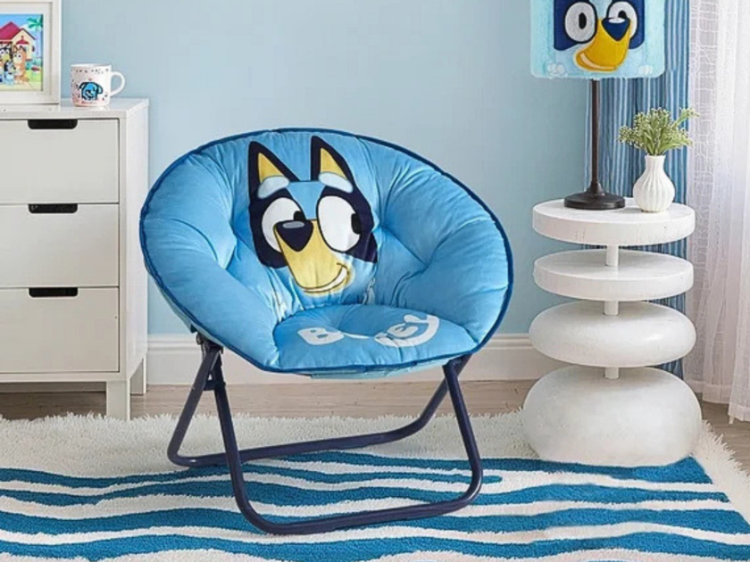 Bluey Kids Saucer Chair Now Only $17.xx at Walmart (Reg $50)!