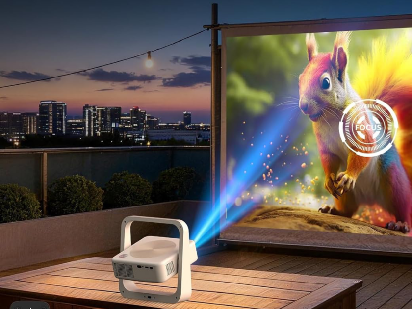PANSEBA Google TV Smart Projector Only $130 on Amazon (Reg $300)