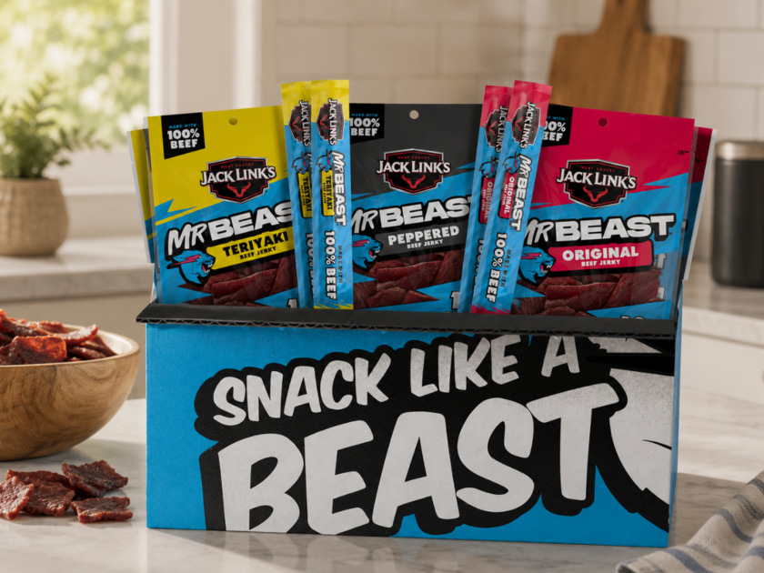 Jack Link’s MrBeast Beef Jerky and Sticks Variety Pack Only $8.xx on Amazon (Reg $17)