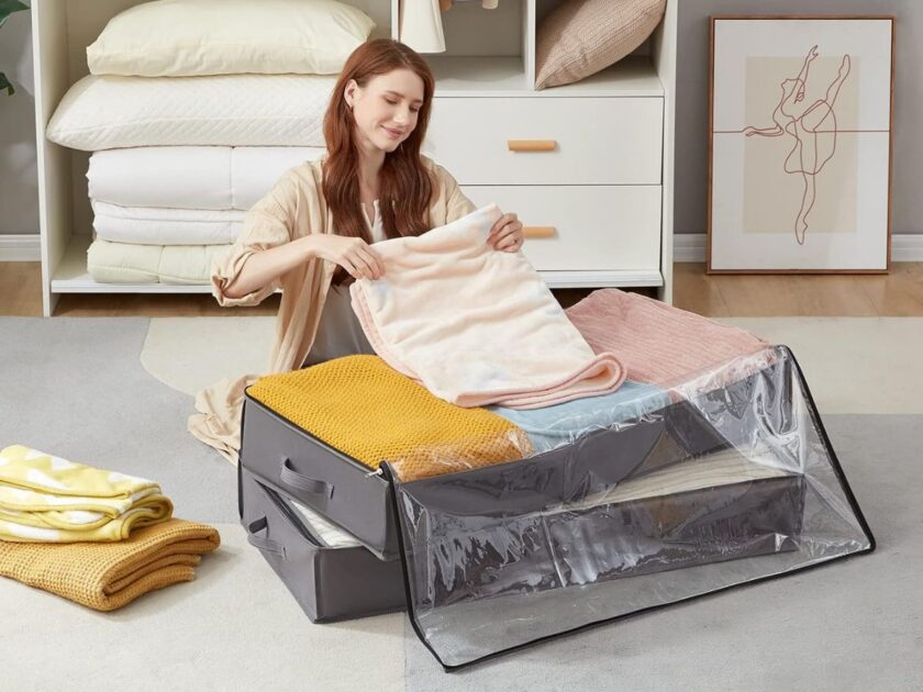 Lifewit Under Bed Storage Containers 4-Pack Just $19.xx on Amazon (Reg. $40)