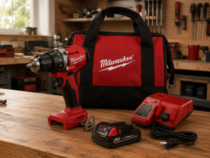 M18 18V Lithium-Ion Brushless Cordless Compact Drill Bundle Only $86 at Home Depot (Reg $199)